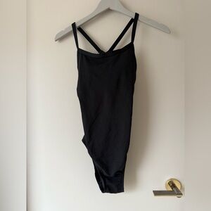 Finz One Piece Black Bathing Suit